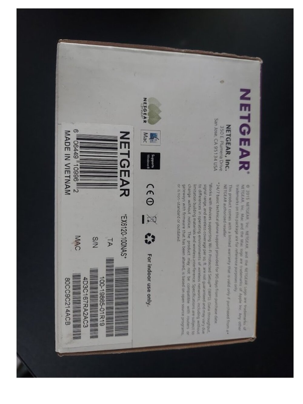 NETGEAR WiFi Range Extender (EX6120) - NWT (Sealed Box) - Picture 6 of 6